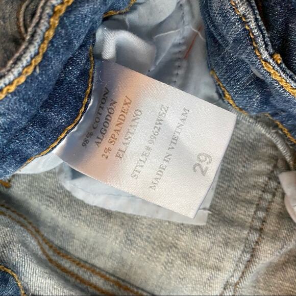 Eunina Ava Low Rise Zipper Skinny Ankle Jeans Size 29 - Picture 6 of 11